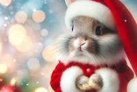 Cute Christmas Animals Jigsaw img