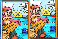 Mermaids: Spot The Differences img